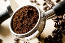 Gemalen koffie  width=