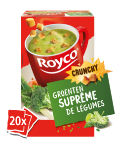 Soep Crunchy Groentensupreme 20zk