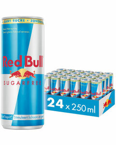 RED BULL SUIKERVRIJ SLIM BLIK 25CL
