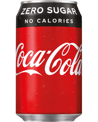 Coca Cola Zero can 33cl 