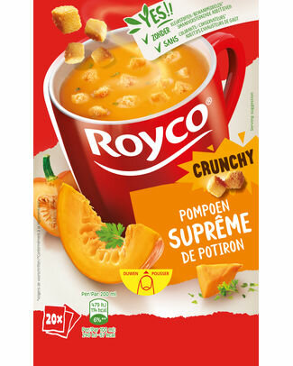 Soep Crunchy Pompoensupreme 20ZK