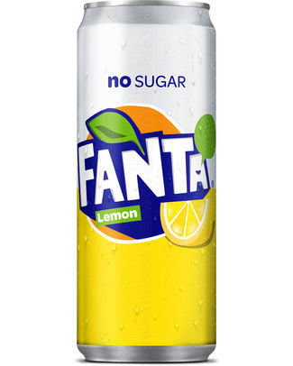 Fanta Zero Lemon SLEEK 33cl 