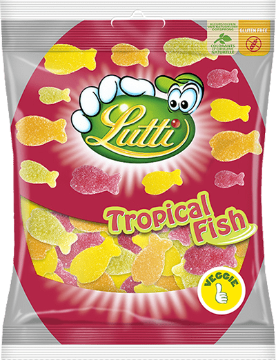 Lutti Tropical Fish 175 gr x 20