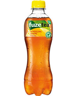 Fuze Tea Sparkling Black Tea PET 40cl 